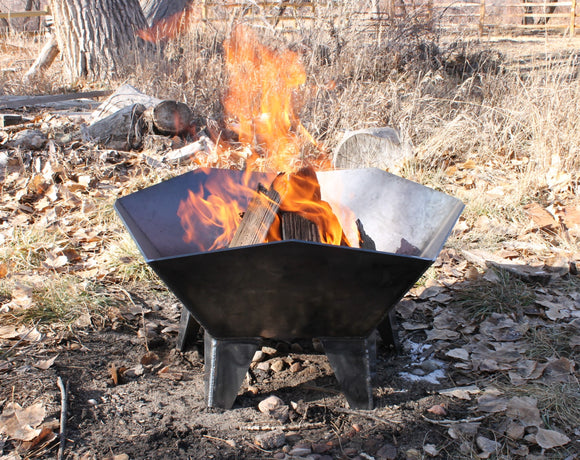 Penta Pit Wood Burning Open Fire Pit
